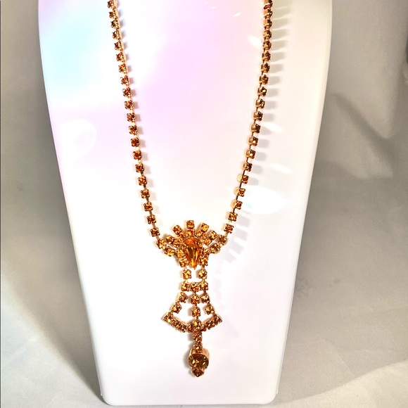 La Rel Vintage Rhinestone Necklace Earring Set - Picture 7 of 11